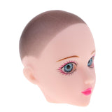 Maxbell 1/6 Ball-Jointed Doll Girl Head Sculpt for BJD Doll Body Parts Blue Eyes - Aladdin Shoppers