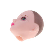 Maxbell 1/6 Ball-Jointed Doll Girl Head Sculpt for BJD Doll Body Parts Silver Eyes - Aladdin Shoppers