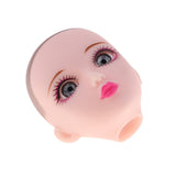 Maxbell 1/6 Ball-Jointed Doll Girl Head Sculpt for BJD Doll Body Parts Silver Eyes - Aladdin Shoppers