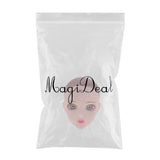 Maxbell 1/6 Ball-Jointed Doll Girl Head Sculpt for BJD Doll Body Parts Silver Eyes - Aladdin Shoppers