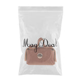 Maxbell 1/6 Doll PU Leather Handbag Bag Satchel Tote Purse for BJD Doll Accs Brown - Aladdin Shoppers