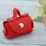 Maxbell 1/6 Doll PU Leather Handbag Bag Satchel Tote Purse for BJD Doll Accs Red - Aladdin Shoppers