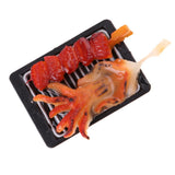 Maxbell 1/6 Dollhouse Miniature Kitchen Food Barbecue - Iron Plate #2 Octopus - Aladdin Shoppers