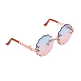 Maxbell 1/6 Fashion Dolls Accessory Sunglasses Eye Glasses For Blythe Doll Blue Pink - Aladdin Shoppers