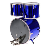 Maxbell 1/6 Scale Complete Drum Set Musical Instrument for 12" Action Figure blue - Aladdin Shoppers