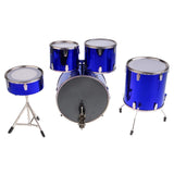 Maxbell 1/6 Scale Complete Drum Set Musical Instrument for 12" Action Figure blue - Aladdin Shoppers