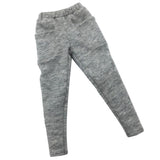 Maxbell 1/6 Scale Grey Knitted Men Leisure Pants Casual Pants Trousers for 12inch Male Action Figures Body - Aladdin Shoppers