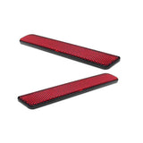 Maxbell 161x22x6mm Reflector for Harley 883 1200 48 Glide Saddlebag Latch Visibility - Aladdin Shoppers
