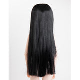 Maxbell 16inch Bjd Doll Hair Long Curly Wig for YOSD 1/4 Doll DIY Black - Aladdin Shoppers