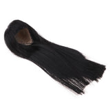 Maxbell 16inch Bjd Doll Hair Long Curly Wig for YOSD 1/4 Doll DIY Black - Aladdin Shoppers