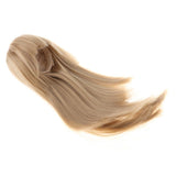 Maxbell 16inch Bjd Doll Hair Long Curly Wig for YOSD 1/4 Doll DIY Light Brown - Aladdin Shoppers