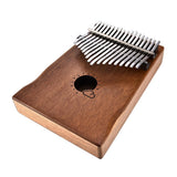 Maxbell 17 Keys Thumb Piano Kalimba Mahogany Portable Beginner Piano - Aladdin Shoppers