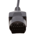 Maxbell 17 Pin OBD1 to 16Pin OBD2 OBDII Diagnostic Connector Adapter Cable for Mazda - Aladdin Shoppers