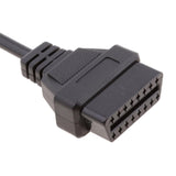 Maxbell 17 Pin OBD1 to 16Pin OBD2 OBDII Diagnostic Connector Adapter Cable for Mazda - Aladdin Shoppers