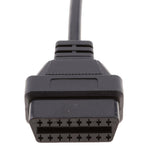 Maxbell 17 Pin OBD1 to 16Pin OBD2 OBDII Diagnostic Connector Adapter Cable for Mazda - Aladdin Shoppers