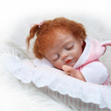 Maxbell 17inch Lifelike Vinyl Newborn Baby Girl Doll with Pacifier Bottle Pillow - Aladdin Shoppers