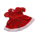 Maxbell 18'' Doll Red Christmas Dress for Dolls Dress up Accessory - Aladdin Shoppers