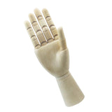 Maxbell 18cm Wooden Mannequin Hands Children Right Hand Model Sketching Drawing Hand - Aladdin Shoppers