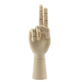 Maxbell 18cm Wooden Mannequin Hands Children Right Hand Model Sketching Drawing Hand - Aladdin Shoppers