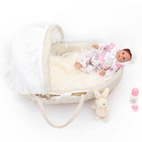 Maxbell 18inch Cute Soft Vinyl Reborn Doll Infant Model Toy Kids Gift with Clothes - Aladdin Shoppers