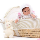 Maxbell 18inch Cute Soft Vinyl Reborn Doll Infant Model Toy Kids Gift with Clothes - Aladdin Shoppers