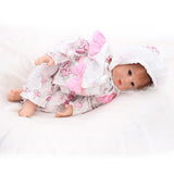 Maxbell 18inch Cute Soft Vinyl Reborn Doll Infant Model Toy Kids Gift with Clothes - Aladdin Shoppers