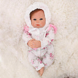 Maxbell 18inch Cute Soft Vinyl Reborn Doll Infant Model Toy Kids Gift with Clothes - Aladdin Shoppers