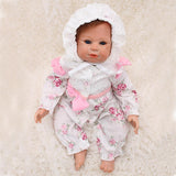 Maxbell 18inch Cute Soft Vinyl Reborn Doll Infant Model Toy Kids Gift with Clothes - Aladdin Shoppers