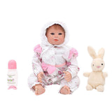 Maxbell 18inch Cute Soft Vinyl Reborn Doll Infant Model Toy Kids Gift with Clothes - Aladdin Shoppers