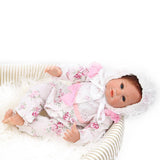 Maxbell 18inch Cute Soft Vinyl Reborn Doll Infant Model Toy Kids Gift with Clothes - Aladdin Shoppers