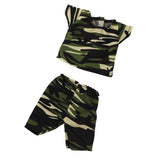 Maxbell 18inch Dolls Clothes Camouflage Casual Wear for 18inch Girl Doll Outfit - Aladdin Shoppers