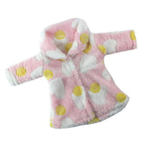 Maxbell 18inch Dolls Clothes Pink Plush Coat Pajamas for American Doll Outfit - Aladdin Shoppers