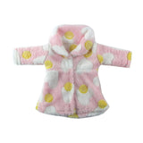 Maxbell 18inch Dolls Clothes Pink Plush Coat Pajamas for American Doll Outfit - Aladdin Shoppers