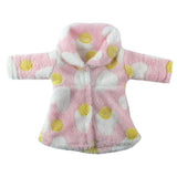 Maxbell 18inch Dolls Clothes Pink Plush Coat Pajamas for American Doll Outfit - Aladdin Shoppers