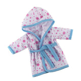 Maxbell 18inch Dolls Clothes White Coat Jacket Pajamas for American Doll Outfit - Aladdin Shoppers