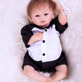Maxbell 18inch Unpainted Soft Vinyl Newborn Baby Doll Kit Model Kids DIY Making Accs - Aladdin Shoppers