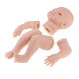Maxbell 18inch Unpainted Soft Vinyl Newborn Baby Doll Kit Model Kids DIY Making Accs - Aladdin Shoppers
