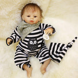 Maxbell 18inch Unpainted Soft Vinyl Newborn Baby Doll Kit Model Kids DIY Making Accs - Aladdin Shoppers