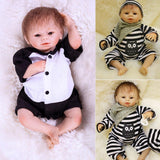 Maxbell 18inch Unpainted Soft Vinyl Newborn Baby Doll Kit Model Kids DIY Making Accs - Aladdin Shoppers