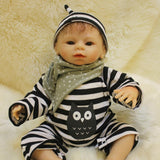 Maxbell 18inch Unpainted Soft Vinyl Newborn Baby Doll Kit Model Kids DIY Making Accs - Aladdin Shoppers