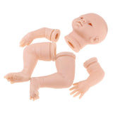 Maxbell 18inch Unpainted Soft Vinyl Newborn Baby Doll Kit Model Kids DIY Making Accs - Aladdin Shoppers