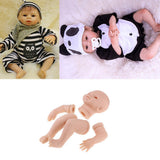 Maxbell 18inch Unpainted Soft Vinyl Newborn Baby Doll Kit Model Kids DIY Making Accs - Aladdin Shoppers