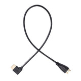 Maxbell 19.69'' 90 Degree Angle Micro HDMI Extension Lead Cord for HD-DVD HDTV - Aladdin Shoppers