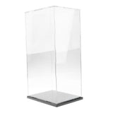 Maxbell 19x15x37cm Clear Model Display Box Figures Protection Show Case Home Decor - Aladdin Shoppers