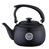 Maxbell 1L Stainless Steel Teapot Kitchen Tea Kettle Metal Stovetop Tea Pot Black - Aladdin Shoppers