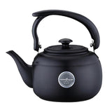 Maxbell 1L Stainless Steel Teapot Kitchen Tea Kettle Metal Stovetop Tea Pot Black - Aladdin Shoppers
