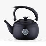 Maxbell 1L Stainless Steel Teapot Kitchen Tea Kettle Metal Stovetop Tea Pot Black - Aladdin Shoppers