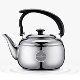 Maxbell 1L Stainless Steel Teapot Kitchen Tea Kettle Metal Stovetop Tea Pot Silver - Aladdin Shoppers