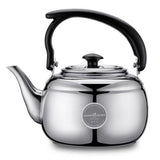Maxbell 1L Stainless Steel Teapot Kitchen Tea Kettle Metal Stovetop Tea Pot Silver - Aladdin Shoppers