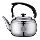 Maxbell 1L Stainless Steel Teapot Kitchen Tea Kettle Metal Stovetop Tea Pot Silver - Aladdin Shoppers